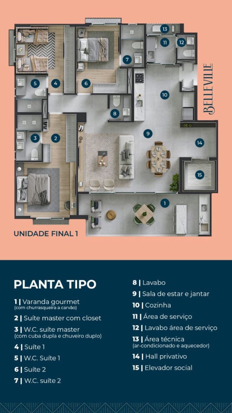 Planta Tipo Belleville