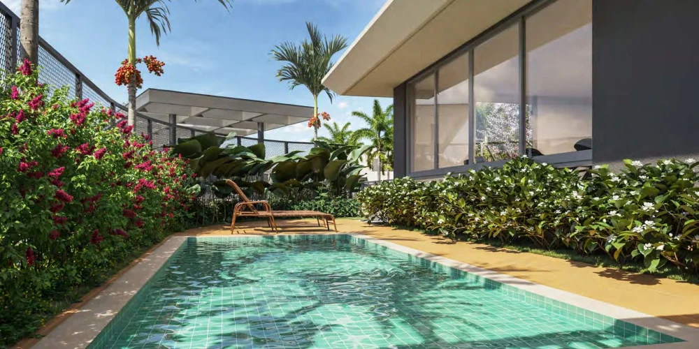 Casa Bella Parque Alphaville - Projeção Area Comum