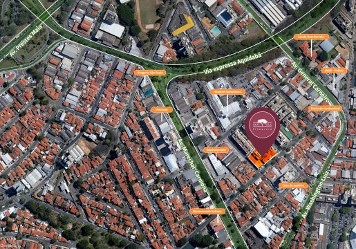 Localização Eco Vila Primavera