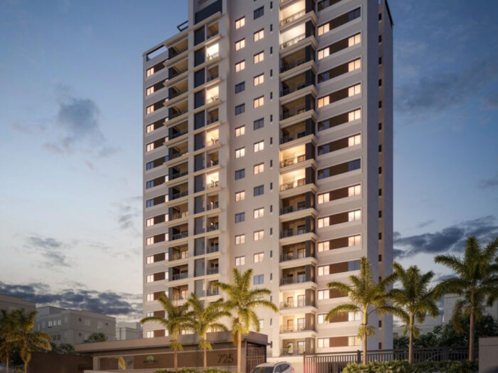 Ecovila Primavera Torre única. Apartamentos de 67 e 77m²