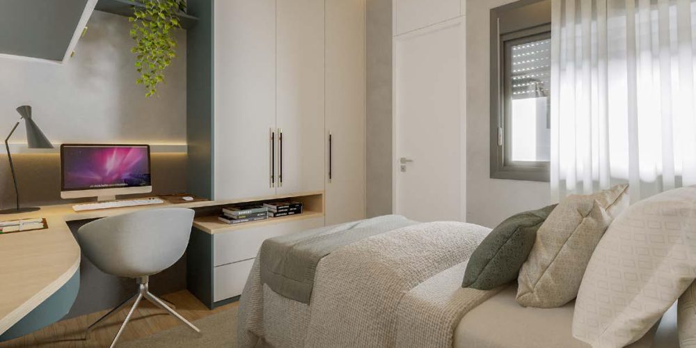 Oni Dijon Lançamento Condomínio de casas no Taquaral - dormitório 2