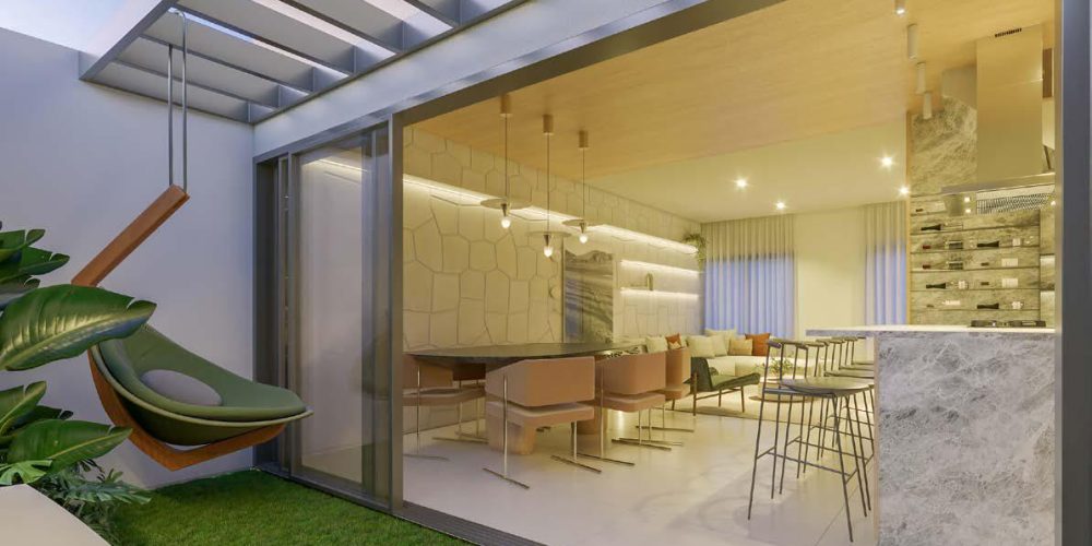 Oni Dijon Lançamento Condomínio de casas no Taquaral - Quintal