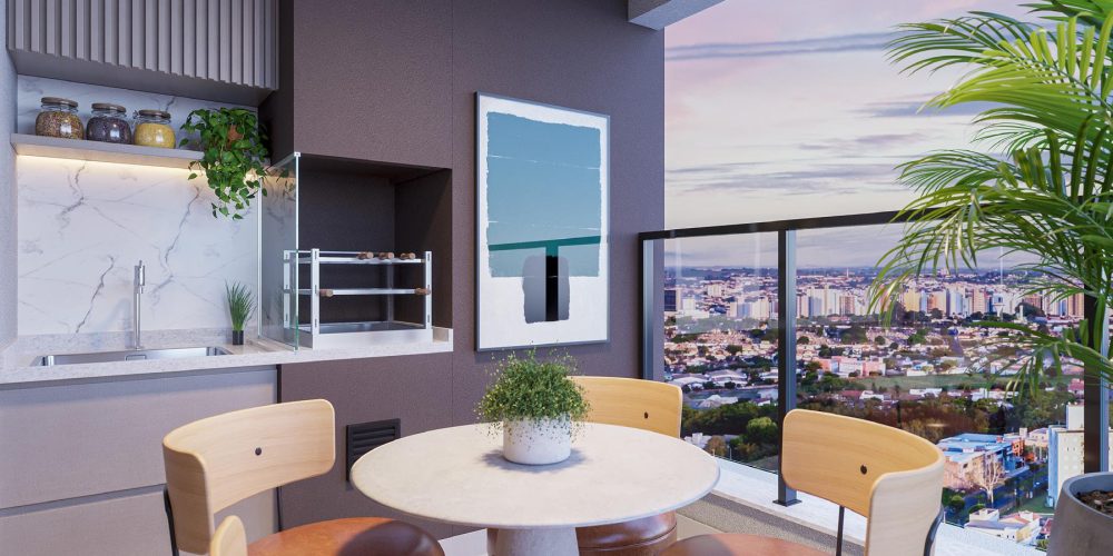 Intento Cambuí - Ilustração Varanda