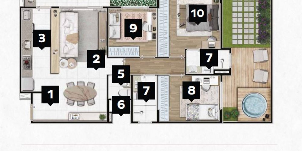 Hipica Boulevard Garden - Decorado